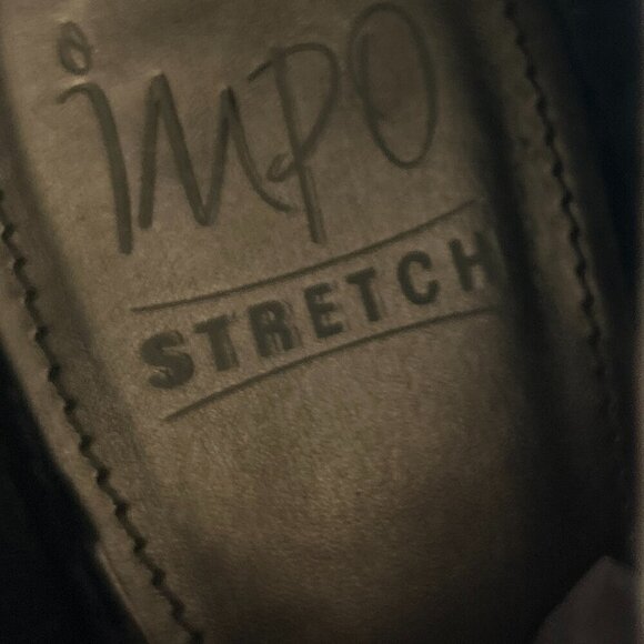 Impo SZ 8.5 Vintage Royal Blue velvet peep toe bootie heel unique romantic event - Picture 10 of 10